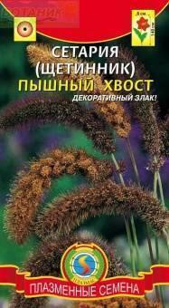 Купить оптом в Ботанике семена Сетария Пышный хвост (щетинник) Плз бренд Плазмас
