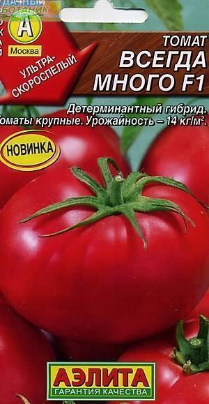 Купить оптом в Ботанике семена Томат Всегда много F1 Аэл бренд Аэлита