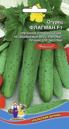 Купить оптом в Ботанике семена Огурец Флагман F1 УД бренд Уральский дачник