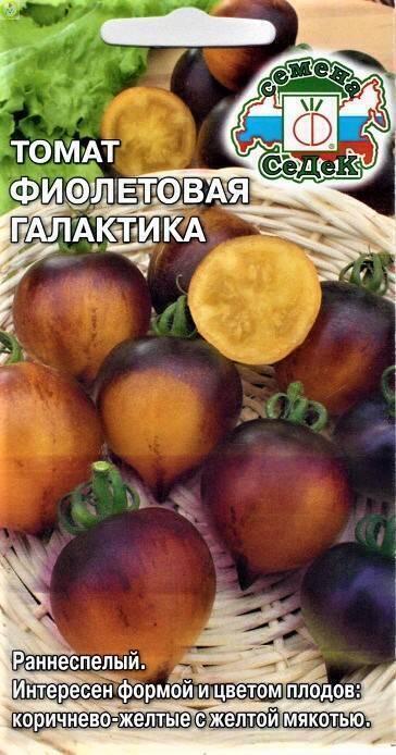 Купить оптом в Ботанике семена Томат Фиолетовая Галактика Сед бренд СеДеК