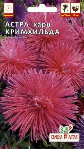 Купить оптом в Ботанике семена Астра Харц Кримхильда СА бренд Семена Алтая