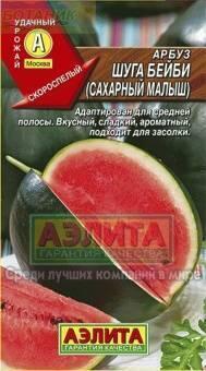 Купить оптом в Ботанике семена Арбуз Шуга бейби Аэл бренд Аэлита