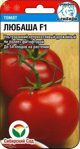 Купить оптом в Ботанике семена Томат Любаша F1 СС бренд Сиб.сад