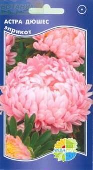 Купить оптом в Ботанике семена Астра Дюшес эприкот Акв бренд Акварель