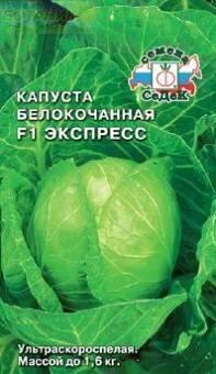Купить оптом в Ботанике семена Капуста белокочанная Экспресс F1 Сед бренд СеДеК