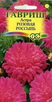 Купить оптом в Ботанике семена Астра Розовая россыпь Гав бренд Гавриш
