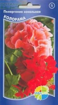 Купить оптом в Ботанике семена Пеларгония Калорама смесь Акв бренд Акварель