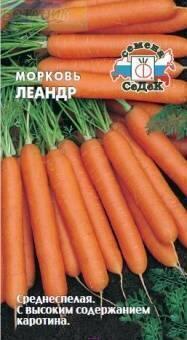 Купить оптом в Ботанике семена Морковь Леандр Сед бренд СеДеК