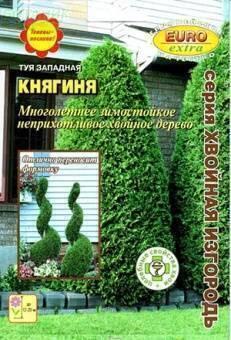 Купить оптом в Ботанике семена Туя Княгиня западная Аэл бренд Аэлита