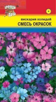 Купить оптом в Ботанике семена Вискария Холидей смесь окрасок УУ бренд Урожай Удачи