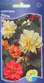 Купить оптом в Ботанике семена Георгина Мери смесь Акв бренд Акварель