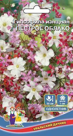 Купить оптом в Ботанике семена Гипсофила Пестрое облако УД бренд Уральский дачник