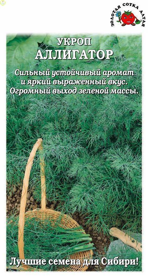 Купить оптом в Ботанике семена Укроп Аллигатор ЗС бренд Золотая сотка