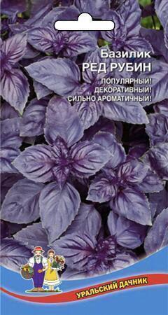 Купить оптом в Ботанике семена Базилик Ред Рубин УД бренд Уральский дачник