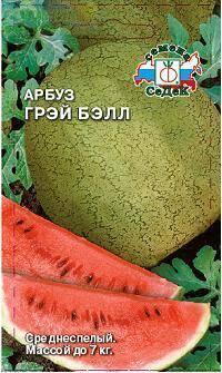 Купить оптом в Ботанике семена Арбуз Грэй Бэлл* Сед бренд СеДеК