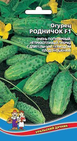 Купить оптом в Ботанике семена Огурец Родничок F1 УД бренд Уральский дачник