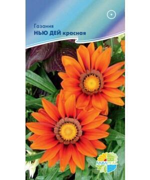 Купить оптом в Ботанике семена Газания Нью Дей красная Акв бренд Акварель