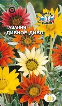 Купить оптом в Ботанике семена Газания Дивное-диво Сед бренд СеДеК