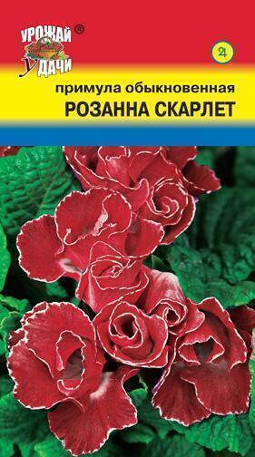 Купить оптом в Ботанике семена Примула Розанна F1 Скарлет УУ бренд Урожай Удачи