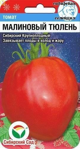 Купить оптом в Ботанике семена Томат Малиновый тюлень СС бренд Сиб.сад