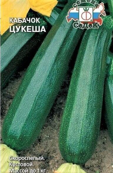 Купить оптом в Ботанике семена Кабачок Цукеша УГ Сед бренд СеДеК