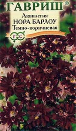 Купить оптом в Ботанике семена Аквилегия Барлоу Нора Гав бренд Гавриш