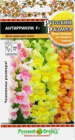 Купить оптом в Ботанике семена Антирринум Русский Размер смесь F1 НК бренд НК