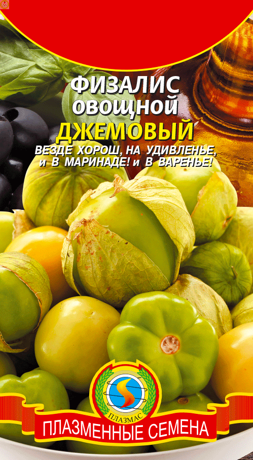 Купить оптом в Ботанике семена Физалис Джемовый Плз бренд Плазмас