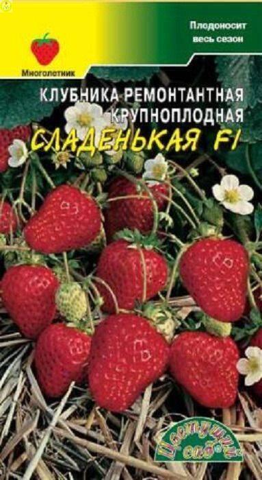 Купить оптом в Ботанике семена Клубника Сладенькая F1 ЦС бренд Цветущий Сад