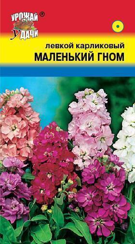 Купить оптом в Ботанике семена Левкой Маленький гном смесь УУ бренд Урожай Удачи