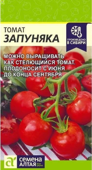 Купить оптом в Ботанике семена Томат Запуняка СА бренд Семена Алтая