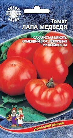 Купить оптом в Ботанике семена Томат Лапа медведя УД бренд Уральский дачник