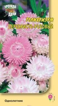 Купить оптом в Ботанике семена Гелихризум Серебристо-розовый УУ бренд Урожай Удачи