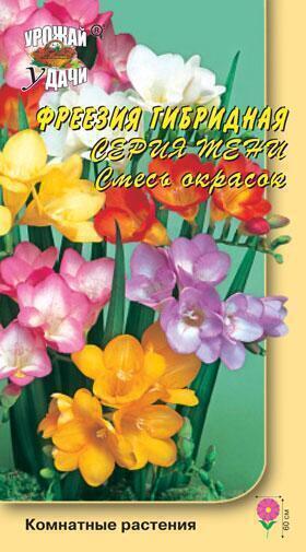 Купить оптом в Ботанике семена Фрезия Смесь окрасок гибридная УУ бренд Урожай Удачи