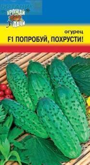 Купить оптом в Ботанике семена Огурец Попробуй похрусти! F1 УУ бренд Урожай Удачи