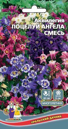 Купить оптом в Ботанике семена Аквилегия Поцелуй ангела смесь УД бренд Уральский дачник