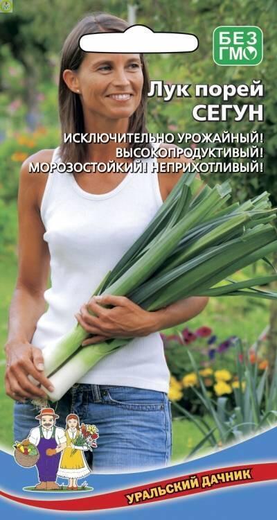 Купить оптом в Ботанике семена Лук порей Сегун УД бренд Уральский дачник