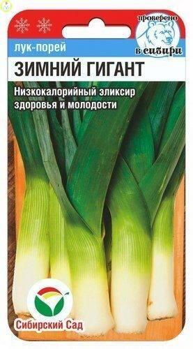 Купить оптом в Ботанике семена Лук порей Зимний гигант СС бренд Сиб.сад