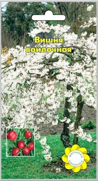 Купить оптом в Ботанике семена Вишня Войлочная УУ бренд Урожай Удачи