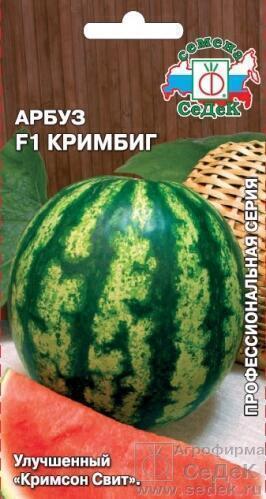 Купить оптом в Ботанике семена Арбуз Кримбиг F1 Сед бренд СеДеК