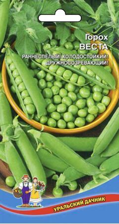 Купить оптом в Ботанике семена Горох Веста УД бренд Уральский дачник