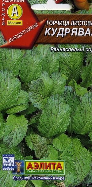 Купить оптом в Ботанике семена Горчица Кудрявая Аэл бренд Аэлита