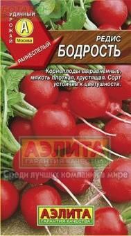 Купить оптом в Ботанике семена Редис Бодрость Аэл бренд Аэлита