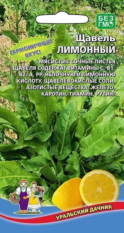 Купить оптом в Ботанике семена Щавель Лимонный УД бренд Уральский дачник