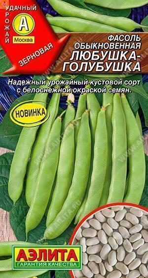 Купить оптом в Ботанике семена Фасоль Любушка-голубушка Аэл бренд Аэлита