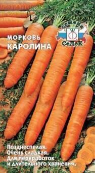 Купить оптом в Ботанике семена Морковь Каролина Сед бренд СеДеК