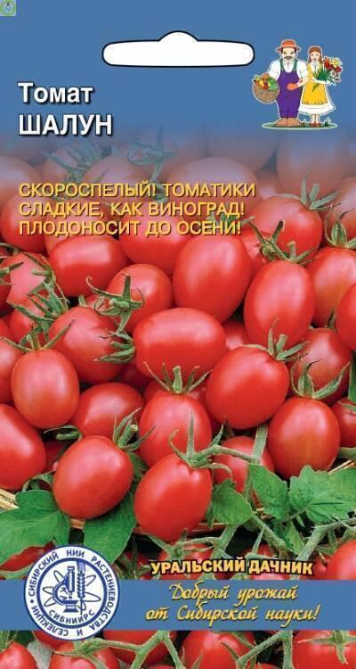 Купить оптом в Ботанике семена Томат Шалун УД бренд Уральский дачник