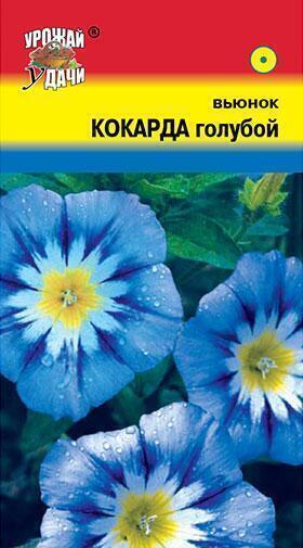 Купить оптом в Ботанике семена Вьюнок Кокарда голубой УУ бренд Урожай Удачи