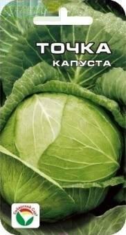 Купить оптом в Ботанике семена Капуста белокочанная Точка СС бренд Сиб.сад