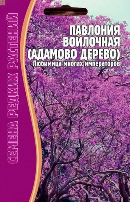 Купить оптом в Ботанике семена ПАВЛОНИЯ ВОЙЛОЧНАЯ Реш бренд Решение, ООО